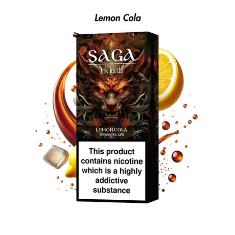 Lemon Cola Airscream Ink Lords Saga U1 6ml Disposable Vape - 3.6% | Airscream AirsPops | Shop Buy Online | Cape Town, Joburg, Durban, South Africa