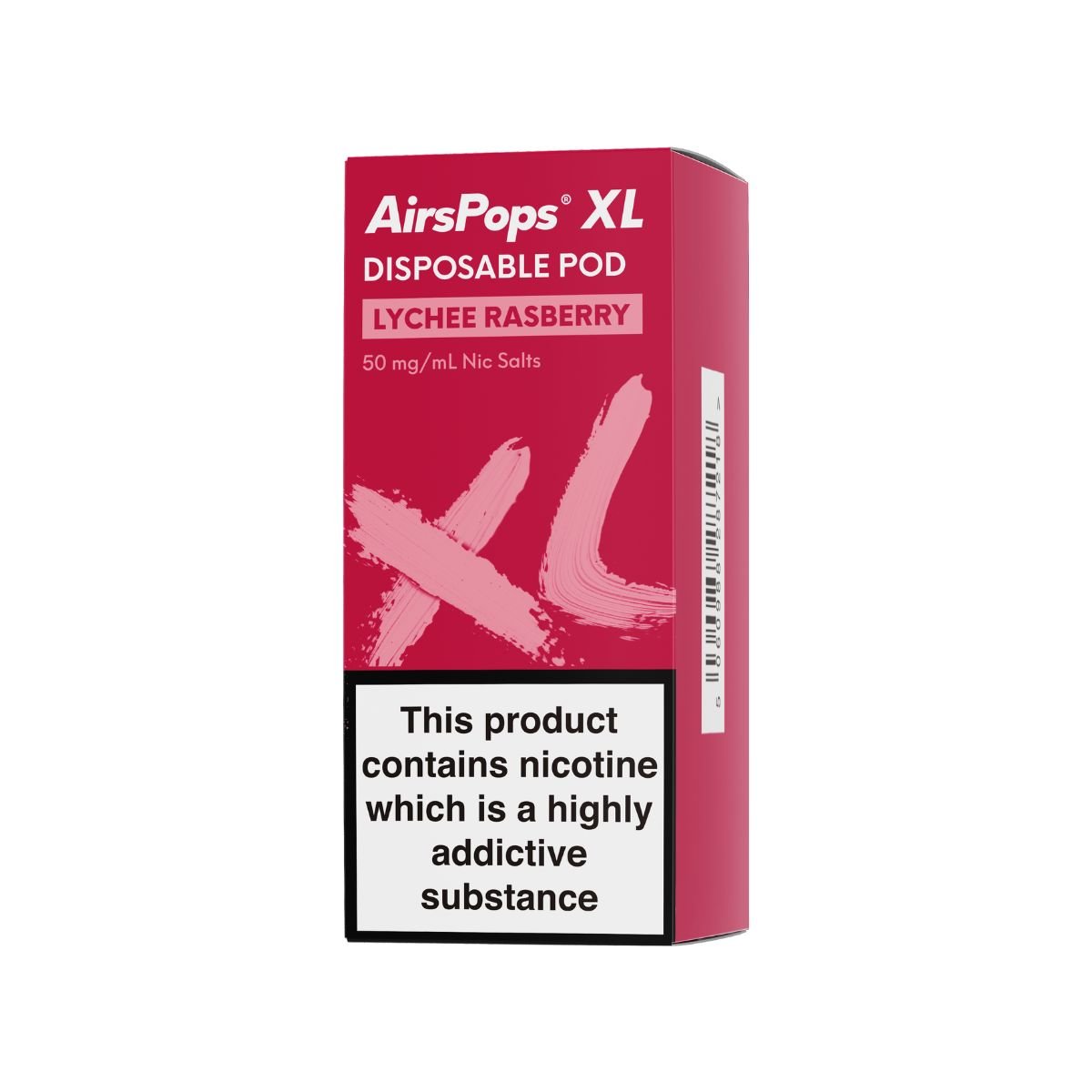 Lychee Raspberry AirsPops XL Prefilled Disposable Pod 10ml - 5% | Airscream AirsPops | Shop Buy Online | Cape Town, Joburg, Durban, South Africa