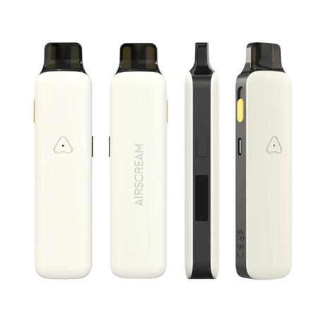 Matte White AirsPops Airscream Pro II Device Starter Kit | Airscream AirsPops | Shop Buy Online | Cape Town, Joburg, Durban, South Africa