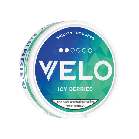 Mellow Icy Berries VELO Nicotine Pouches - Medium 6mg | Velo | Shop Buy Online | Cape Town, Joburg, Durban, South Africa