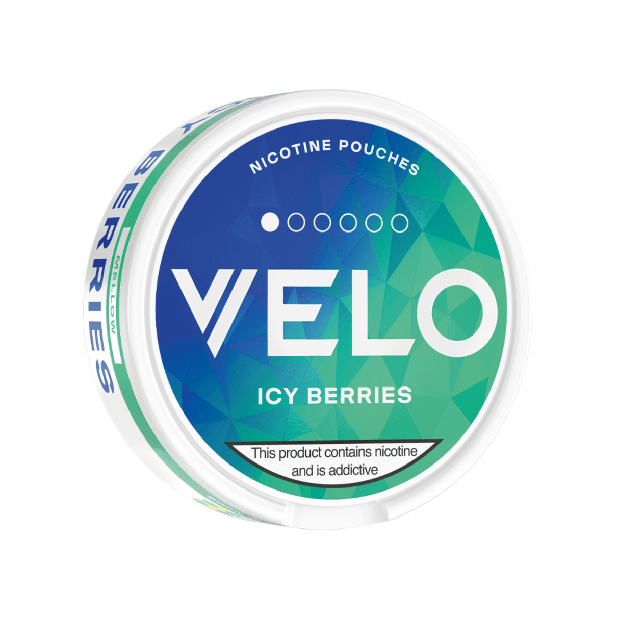 Mellow Icy Berries VELO Nicotine Pouches - Mild 4mg | Velo | Shop Buy Online | Cape Town, Joburg, Durban, South Africa