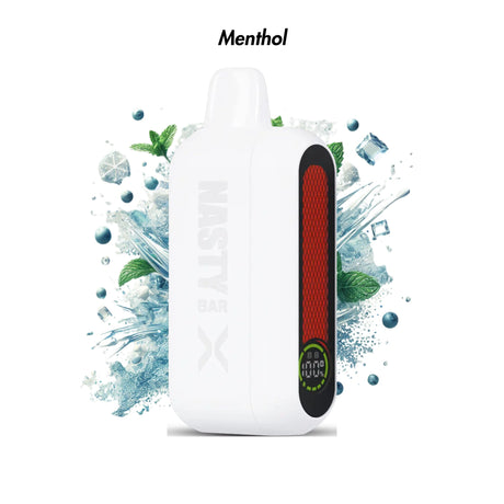 Menthol Nasty Bar X 14000 Disposable Vape - 5% | NASTY | Shop Buy Online | Cape Town, Joburg, Durban, South Africa