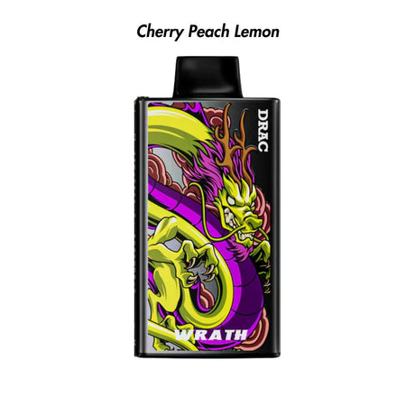 Cherry Peach Lemon Nasty Bar Dragon 25k Disposable Vape - 5% front view