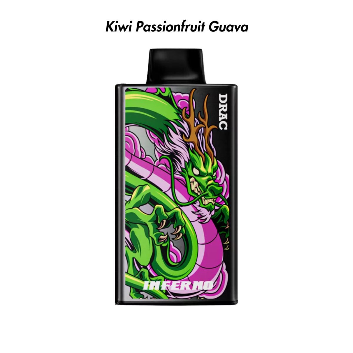 Kiwi Passionfruit Guava Nasty Bar Dragon 25k Disposable Vape - 5% front view
