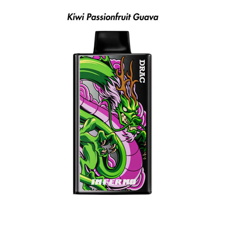 Kiwi Passionfruit Guava Nasty Bar Dragon 25k Disposable Vape - 5% front view