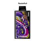 Passionfruit Nasty Bar Dragon 25k Disposable Vape - 5% front view