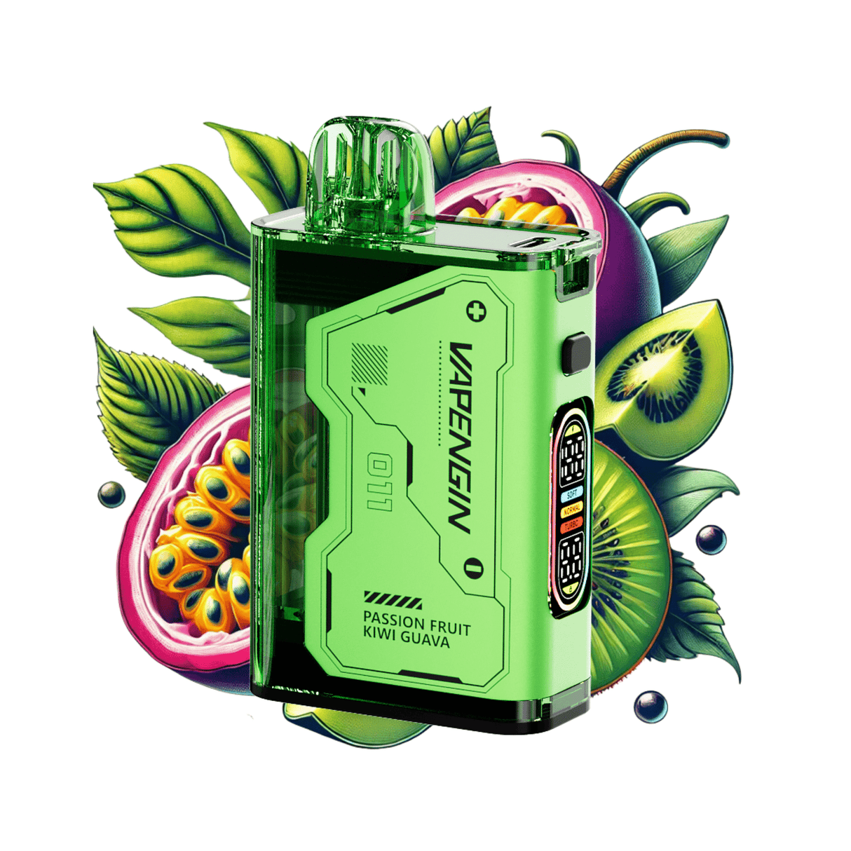 Passion Fruit Kiwi Guava Vapengin Mars 2 20k Disposable Vape - 5% | Vapengin | Shop Buy Online | Cape Town, Joburg, Durban, South Africa