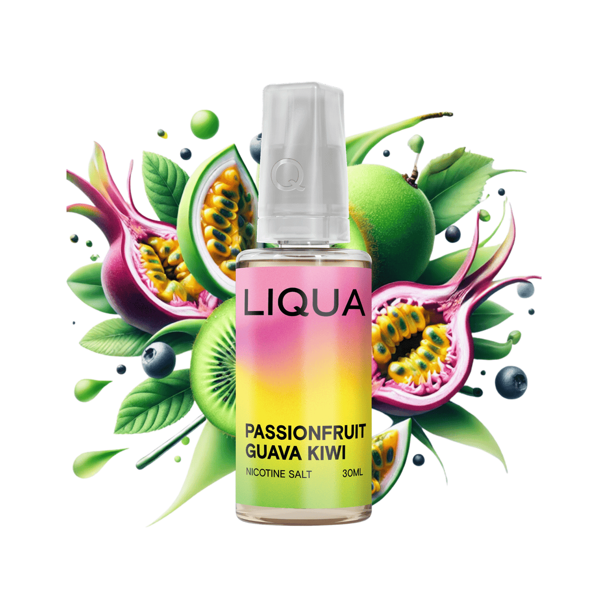 Passionfruit Kiwi Guava LIQUA Nicotine Salts 30ml E - Liquid - 2.0% | LIQUA | Shop Buy Online | Cape Town, Joburg, Durban, South Africa