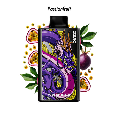 Passionfruit Nasty Bar DRG:ON 25000 Disposable Vape - 5% | NASTY | Shop Buy Online | Cape Town, Joburg, Durban, South Africa