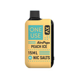 Peach Ice Airscream AirsPops ONE USE XV 15ml Disposable Vape - 5% | Airscream AirsPops | Shop Buy Online | Cape Town, Joburg, Durban, South Africa
