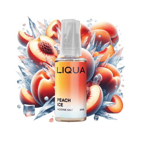 Peach Ice LIQUA Nicotine Salts 30ml E - Liquid - 2.0% | LIQUA | Shop Buy Online | Cape Town, Joburg, Durban, South Africa