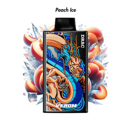 Peach Ice Nasty Bar DRG:ON 25000 Disposable Vape - 5% | NASTY | Shop Buy Online | Cape Town, Joburg, Durban, South Africa