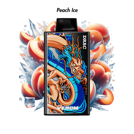 Peach Ice Nasty Bar DRG:ON 25k Disposable Vape - 5% | NASTY | Shop Buy Online | Cape Town, Joburg, Durban, South Africa