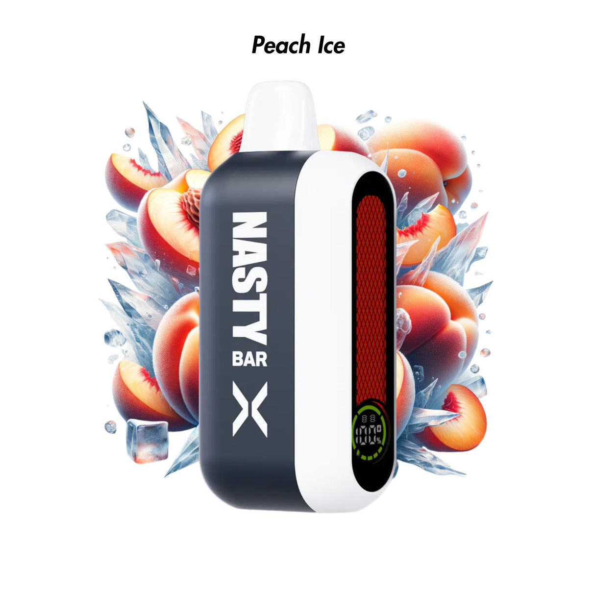 Peach Ice Nasty Bar X 14000 Disposable Vape - 5% | NASTY | Shop Buy Online | Cape Town, Joburg, Durban, South Africa