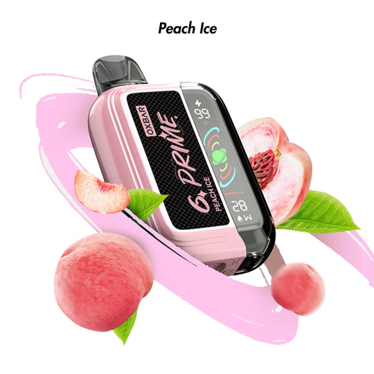 Peach Ice Oxbar G Prime 25000 Disposable Vape | Oxbar | Shop Buy Online | Cape Town, Joburg, Durban, South Africa