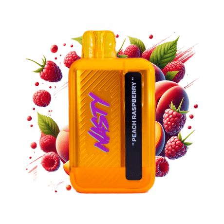 Peach Raspberry Nasty Bar 9k Disposable Vape - 5% | NASTY | Shop Buy Online | Cape Town, Joburg, Durban, South Africa