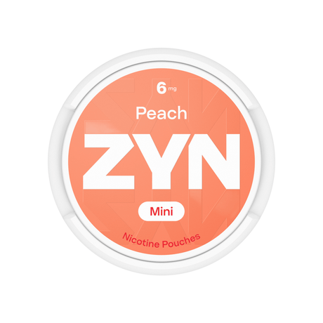 Peach ZYN Mini Strong Nicotine Pouches - 6mg | ZYN | Shop Buy Online | Cape Town, Joburg, Durban, South Africa
