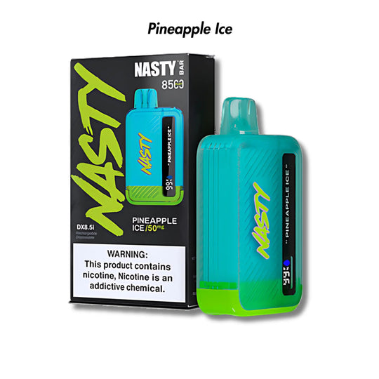 Pineapple Ice Nasty Bar 8500/9000 Disposable Vape - 5% | NASTY | Shop Buy Online | Cape Town, Joburg, Durban, South Africa
