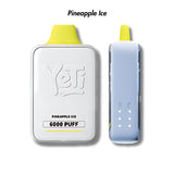 Pineapple Ice Yeti Ice Cube 6000 Puff Disposable Vape - 2.0% | Yeti | Shop Buy Online | Cape Town, Joburg, Durban, South Africa