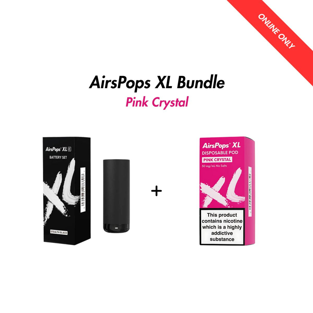 Pink Crystal AirsPops XL Bundle | Airscream AirsPops | Shop Buy Online | Cape Town, Joburg, Durban, South Africa