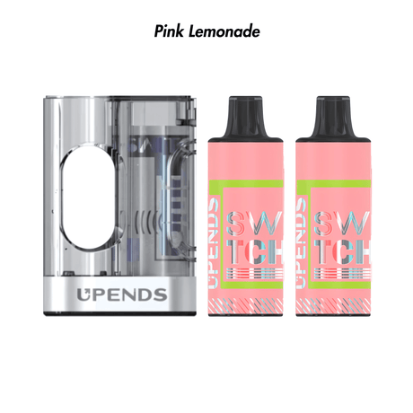 Pink Lemonade Upends Switch Device & Prefilled Disposable Pods Bundle | Upends | Shop Buy Online | Cape Town, Joburg, Durban, South Africa