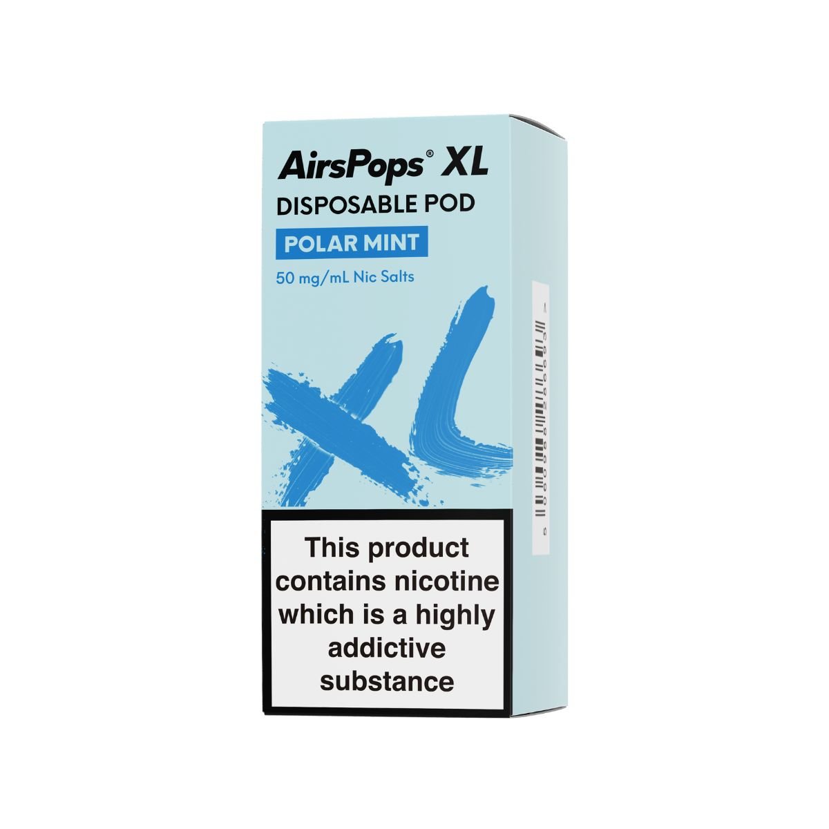 Polar Mint AirsPops XL Prefilled Disposable Pod 10ml - 5% | Airscream AirsPops | Shop Buy Online | Cape Town, Joburg, Durban, South Africa