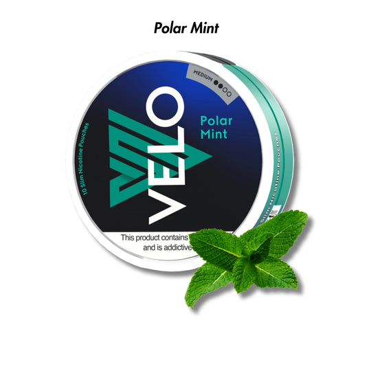 Polar Mint Velo Nicotine Pouches - Medium 6mg | Velo | Shop Buy Online | Cape Town, Joburg, Durban, South Africa