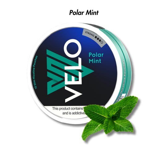 Polar Mint Velo Nicotine Pouches - Strong 10mg | Velo | Shop Buy Online | Cape Town, Joburg, Durban, South Africa