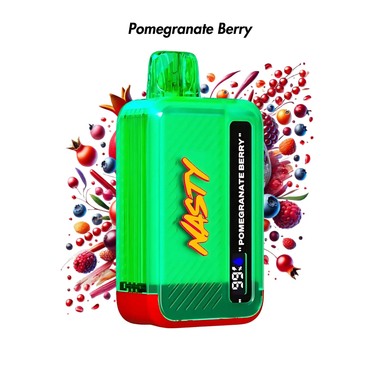 Pomegranate Berry 🆕 Nasty Bar 8500/9000 Disposable Vape - 5% | NASTY | Shop Buy Online | Cape Town, Joburg, Durban, South Africa