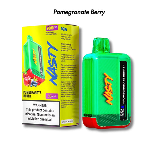 Pomegranate Berry 🆕 Nasty Bar 8500/9000 Disposable Vape - 5% | NASTY | Shop Buy Online | Cape Town, Joburg, Durban, South Africa