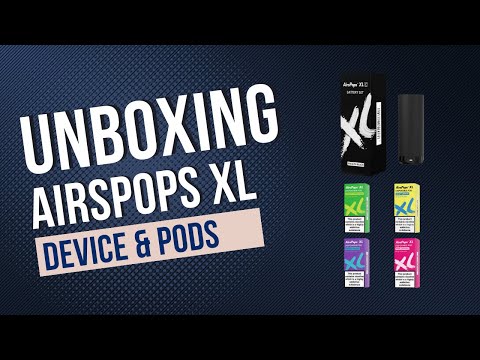 AirsPops XL Device & Prefilled Pod Bundle