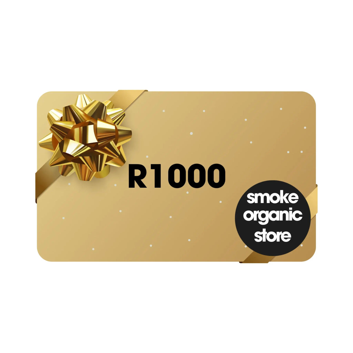 R1000 Gift Card Smoke Organic Store Gift Card | Smoke Organic Store | Shop Buy Online | Cape Town, Joburg, Durban, South Africa