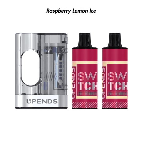 Raspberry Lemon Ice Upends Switch Device & Prefilled Disposable Pods Bundle | Upends | Shop Buy Online | Cape Town, Joburg, Durban, South Africa