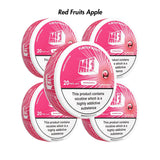 Red Fruits Apple 5 - Pack Airscream M13 Nicotine Pouches Bundle - 20mg | Airscream AirsPops | Shop Buy Online | Cape Town, Joburg, Durban, South Africa