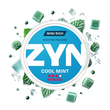 Rich Cool Mint ZYN Mini Nicotine Pouches - Strong 6mg | ZYN | Shop Buy Online | Cape Town, Joburg, Durban, South Africa