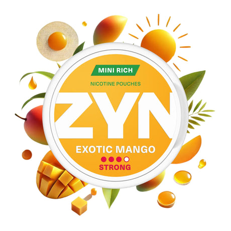 Rich Exotic Mango ZYN Mini Nicotine Pouches - Strong 6mg | ZYN | Shop Buy Online | Cape Town, Joburg, Durban, South Africa