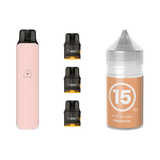 Rosy Pink #15 Peach Ice Airscream Pro LITE Device, Refillable Pods and E - Liquid Bundle | Airscream AirsPops | Shop Buy Online | Cape Town, Joburg, Durban, South Africa