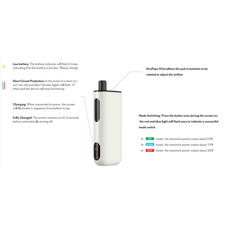 Ruby Red AirsPops ORKA Device Starter Kit | Airscream AirsPops | Shop Buy Online | Cape Town, Joburg, Durban, South Africa