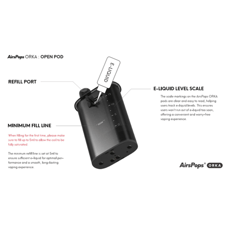 Ruby Red AirsPops ORKA Device Starter Kit | Airscream AirsPops | Shop Buy Online | Cape Town, Joburg, Durban, South Africa