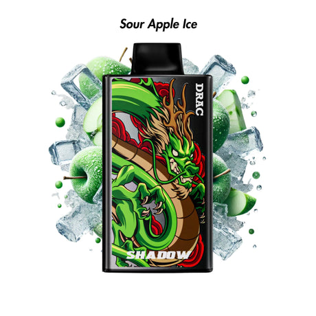 Sour Apple Ice Nasty Bar DRG:ON 25000 Disposable Vape - 5% | NASTY | Shop Buy Online | Cape Town, Joburg, Durban, South Africa