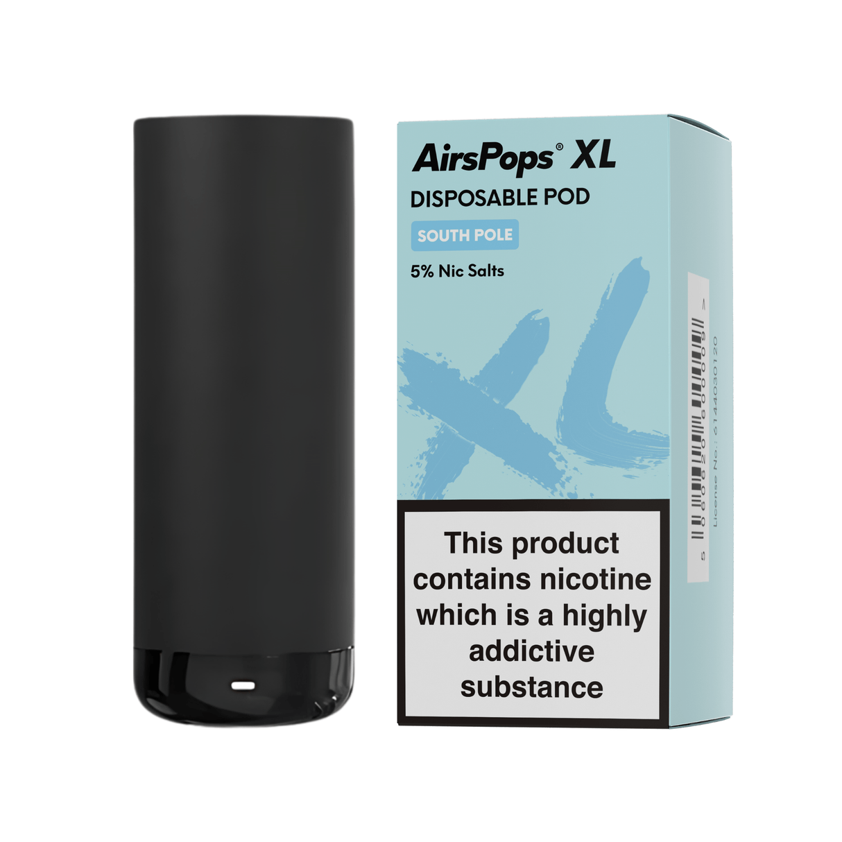 South Pole AirsPops XL Device & Prefilled Disposable Pod Bundle | Airscream AirsPops | Shop Buy Online | Cape Town, Joburg, Durban, South Africa