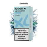 South Pole 🆕 AirsPops XL Prefilled Disposable Pod 10ml - 5.0% | Airscream AirsPops | Shop Buy Online | Cape Town, Joburg, Durban, South Africa