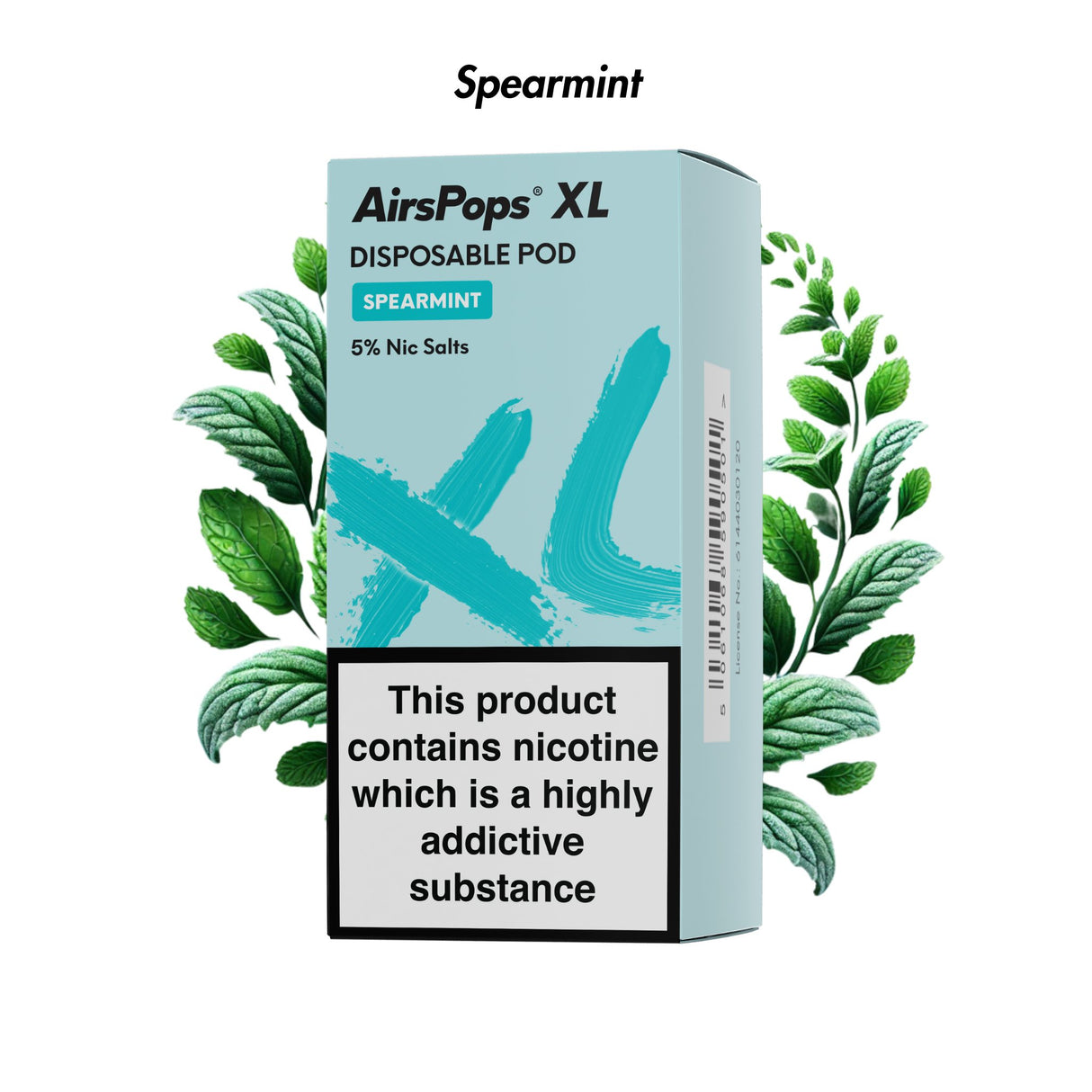 South Pole 🆕 AirsPops XL Prefilled Disposable Pod 10ml - 5.0% | Airscream AirsPops | Shop Buy Online | Cape Town, Joburg, Durban, South Africa