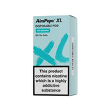 Spearmint AirsPops XL Prefilled Disposable Pod 10ml - 5% | Airscream AirsPops | Shop Buy Online | Cape Town, Joburg, Durban, South Africa