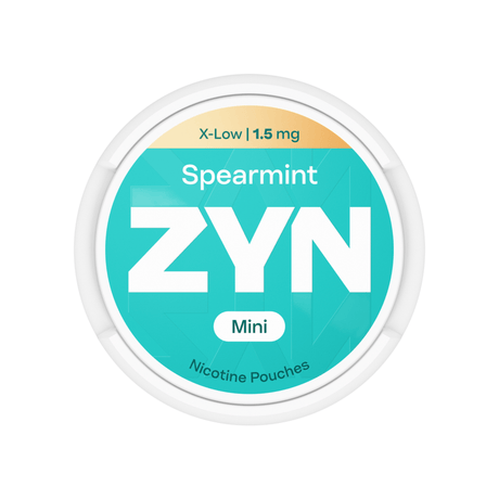 Spearmint ZYN Mini X - Low Nicotine Pouches - 1.5mg | ZYN | Shop Buy Online | Cape Town, Joburg, Durban, South Africa