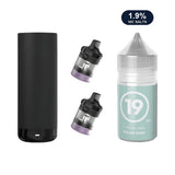 AirsPops XL refill bundle: Stealth Black device, two refillable pods and 313 Polar Mint 1.9% e-liquid