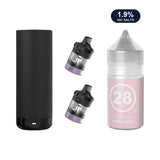 AirsPops XL refill bundle: Stealth Black device, two refillable pods and 313 Bubblegum 1.9% e-liquid