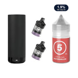 AirsPops XL refill bundle: Stealth Black device, two refillable pods and 313 Ice Watermelon 1.9% e-liquid
