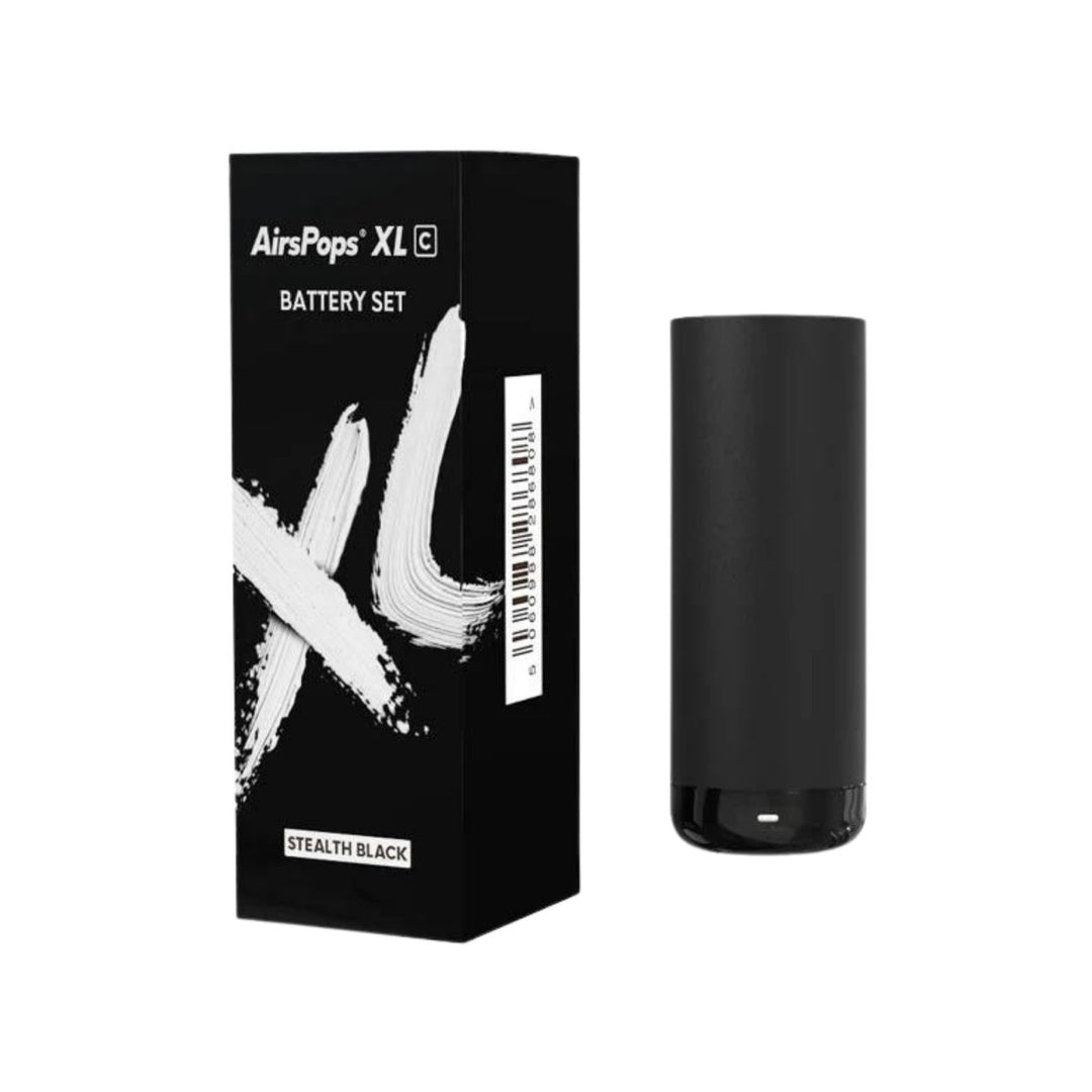 Stealth Black AirsPops XL Device Starter Kit | Airscream AirsPops | Shop Buy Online | Cape Town, Joburg, Durban, South Africa