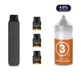 Steel Grey AirsPops Pro LITE device, three refillable pods and 313 #3 Mangolicious e-liquid